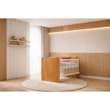 Imagem de Berço Que Vira Cama Com Colchão Algodão - Mobibaby