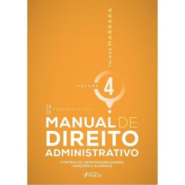 Imagem de Manual De Direito Administrativo 2ª Ed - 2026 - Volume 4 - Vol. 4