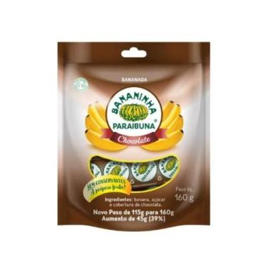 Imagem de Doce de Banana com Chocolate Paraibuna 400g  Bananinha com Sabor Inten