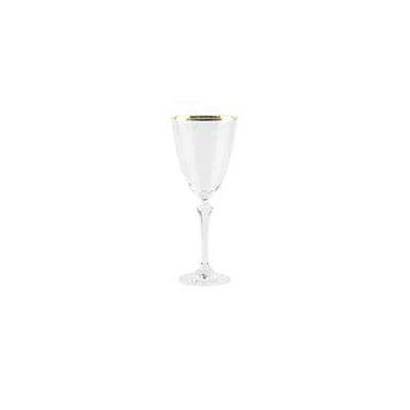 Imagem de Jogo de 6 taças Elizabeth drada cristal gold rim 350ml -Bohemia, 3 mes