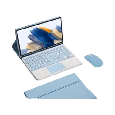 Imagem de Capa De Teclado Bluetooth Para iPad Air 13 M3 M2 2024 2025 Com Mouse C