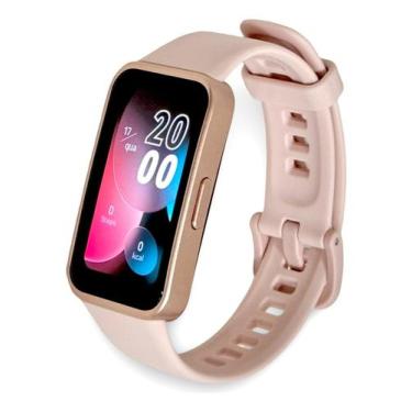 Imagem de Relógio Smartwatch Huawei Band 8 Pink Rose Gold Português Br