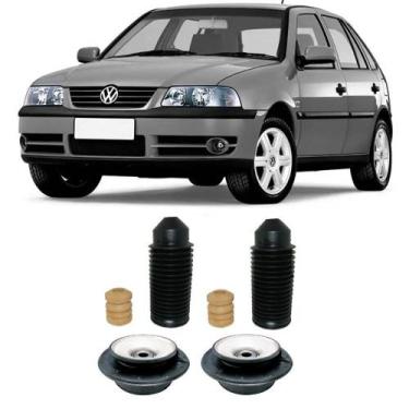 Imagem de Kit Batente Gol G3 Dianteiro Impacto Reposição Automotiva (1999 Até 20