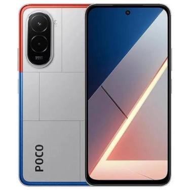 Imagem de Celular Poco M7 4G Global 8/256GB, Tela AMOLED 120Hz, Câmera 64MP -Sil