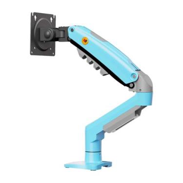 Imagem de Suporte North Bayou NB F80 Mesa Para TV Monitor 17 a 30 Azul
