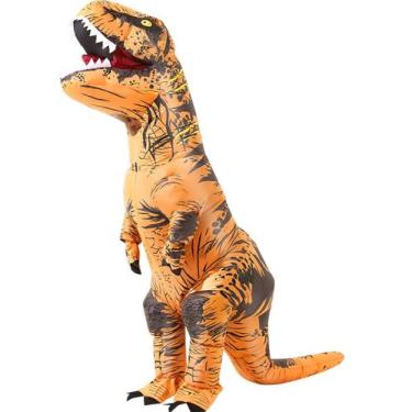 Imagem de Traje inflável de dinossauro miwhse Adult T-Rex Blow Up Suit