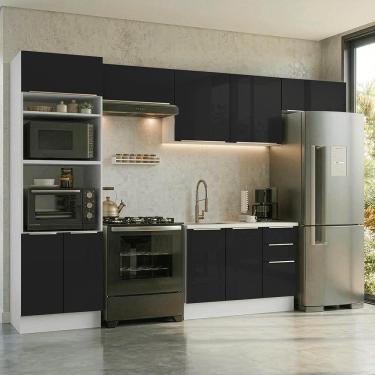 Imagem de Armário de Cozinha Completa 350 x 60 cm Lux Madesa 02