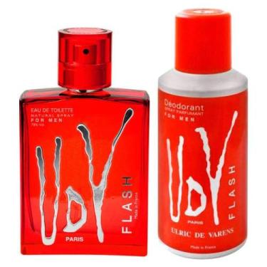 Imagem de Coffret UDV Flash Varens EDT Masc 100ml + Deo BS 200ml - ULRIC DE VARE