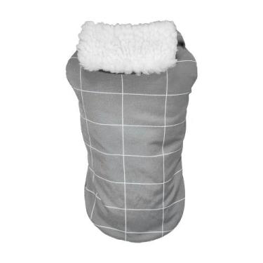 Imagem de Roupa capa pet frio inverno ajustável 13 tamanhos fácil de colocar cac
