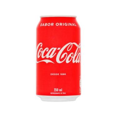 Imagem de Refrigerante Lata Coca-Cola Original 350ml, Original, 350ml