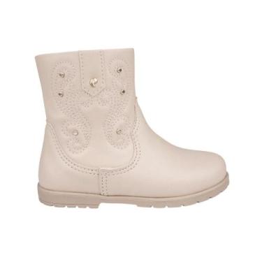 Imagem de Bota pampili rubi western ref 141.087 menina, 26, Creme