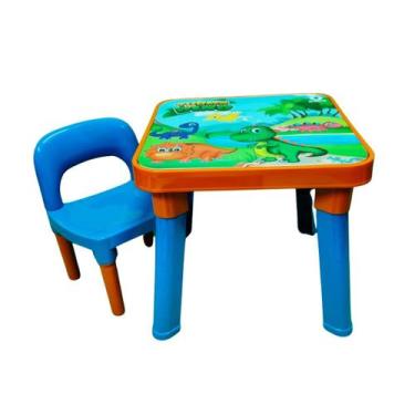 Imagem de Mesinha Infantil com Cadeira de Atividades Monte Líbano com Tampo Remo