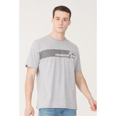 Imagem de Camiseta HD Estampada Cinza Mescla