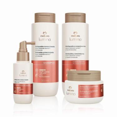 Imagem de Kit Lumina Antiqueda e Crescimento (4 produtos) - Natura