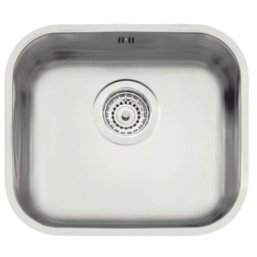 Imagem de Cuba de Embutir Tramontina Lavínia 40x34cm Aço Inox Escovado 20,5L Pia Cozinha Área Gourmet