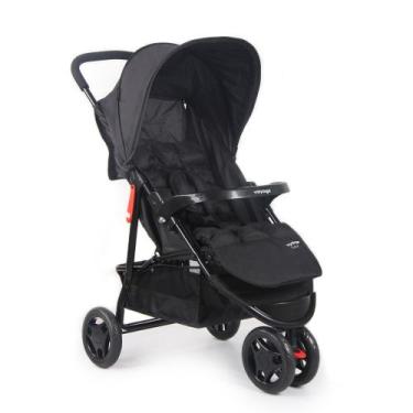 Imagem de Carrinho de Passeio com Bebê Conforto Travel System Delta Duo Pro Pret