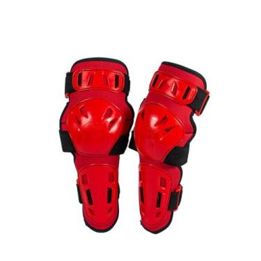 Imagem de Par Cotoveleira Amx Control Cotovelo Motocross, Vermelho, Vermelho