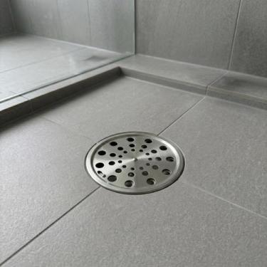 Imagem de Ralo Abre e Fecha Redondo INOX ESCOVADO 9,4cm - Smart DEPOT