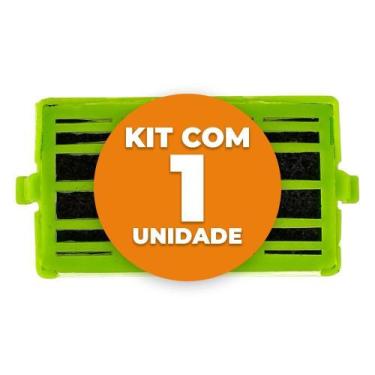 Imagem de Filtro De Ar Anti Odor Refrigerador Consul Brastemp W10515645 1 Unidad