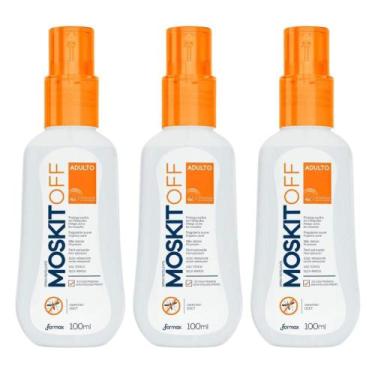 Imagem de Kit Spray Repelente Farmax MoskitOff Adulto Com 3 100ml