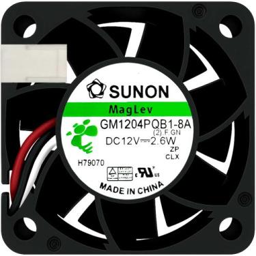 Imagem de Cooler GM1204PQB1-8A 12V 2.6W 3L 3P 4028 B2 Garantia 2 Anos - Sunon