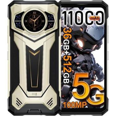 Imagem de Smartphone DOOGEE S200 Plus 5G Nfc 36Gb ram 512Gb Bateria 11000mah