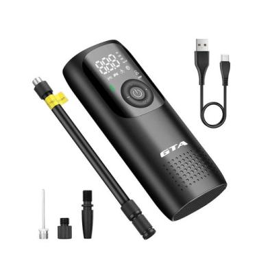 Imagem de Bomba de Ar Elétrica Portátil GTA Smart 150 PSI USB-C Digital Auto-Sto