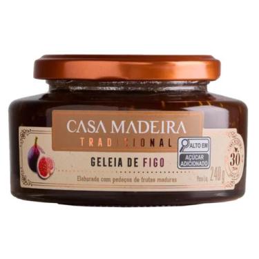 Imagem de Geleia De Figo Casa Madeira 240g