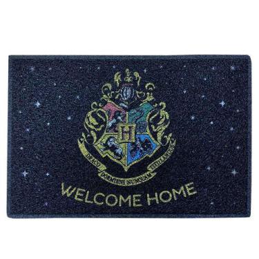 Imagem de Tapete Capacho Harry Potter Hogwarts Welcome Home Bem-Vindo A Casa Ofi