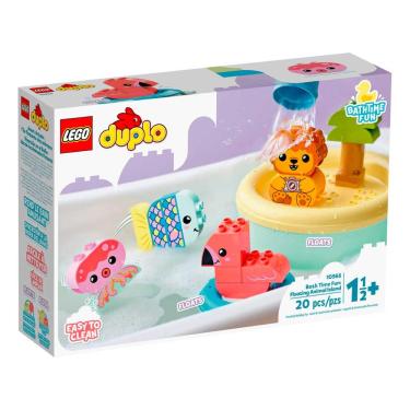 Imagem de LEGO DUPLO - Diversão Hora do Banho: Ilha de Animais Flutuantes - 10966