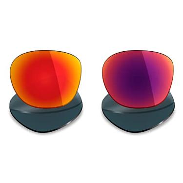 Imagem de Mryok 2 pares de lentes polarizadas de substituição para óculos de sol Oakley Latch – Opções