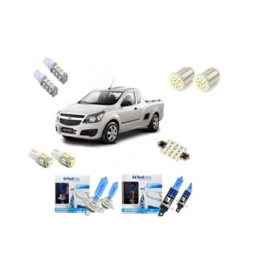 Imagem de Kit Farol Montana Super Branca Led Pingo Teto Techone