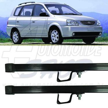 Imagem de Rack Teto Roca Bagageiros Travessa Kia Carens 02 a 2005 166