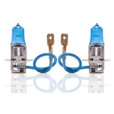 Imagem de Par De Lâmpada H3 Tech One Super Branca Efeito Xenon 8500K