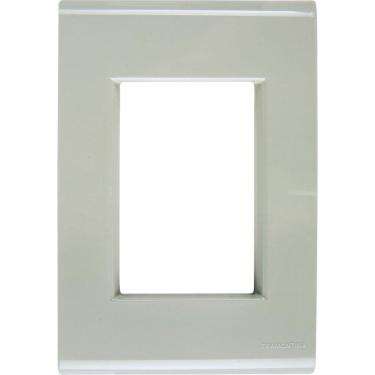 Imagem de Placa 3 Postos 4x2 Tramontina Liz Verde Ardósia Tramontina