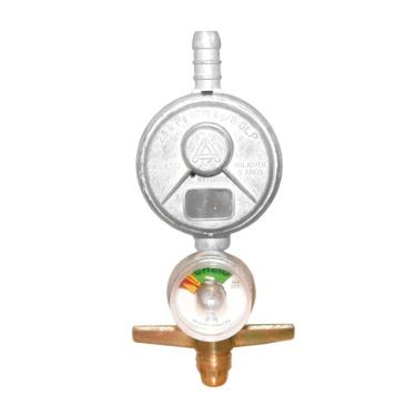 Imagem de Regulador para Gás Aliança 505 sem Mangueira com Manômetro