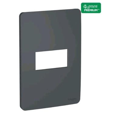 Imagem de Schneider Orion Placa 4X2 1 Posto Stellar Black S730101294