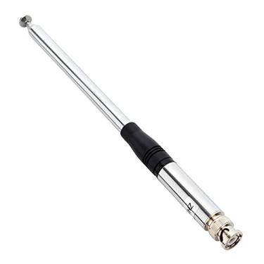 Imagem de HYS Antena de 27 MHz 22 a 129 cm Antenas telescópicas/Rod HT para rádio portátil CB com conector BNC compatível com rádio Cobra Midland Uniden Anytone CB (27 MHz)