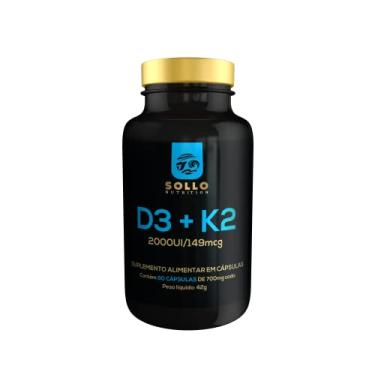 Imagem de Vitaminas D3 + K2 + C - 60 Cápsulas
