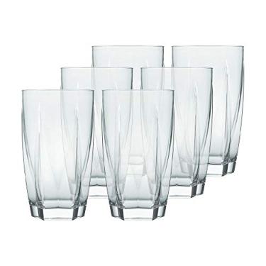 Imagem de Conjunto de Copos Long Drink Estela 460ml 6 peças - Nadir - Transparente