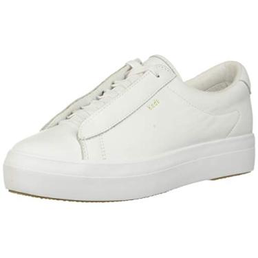 Imagem de T nis feminino Keds Rise Metro, White Leather, 9.5