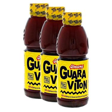 Imagem de Kit 3 Guaraviton Ginseng 500ml