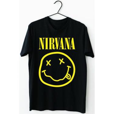 Imagem de Camiseta Nirvana 100% Algodão Rock - King Of Print