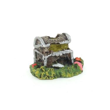 Imagem de Enfeite De Aquário Fragata  - Kit Bau Mini Kit C/ 03 Unidades