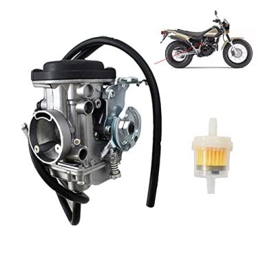 Imagem de Carburador TW200 com filtro de combustível em linha de substituição para Yamaha TW200 TW 200 2001-2017 Motocicleta Trailway Carb