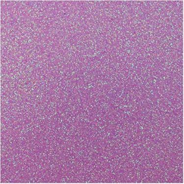 Imagem de Make+ 9613, Placa em Eva com Glitter, 60 x 40 cm, 2 mm, Pacote de 05 - Roxo Neon