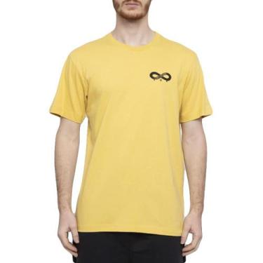 Imagem de Camiseta Element Infinite Sm23 Masculina Amarelo