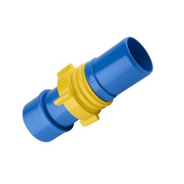 Imagem de Cap Macho Engate Roscável 3" Pol. Azul Viqua