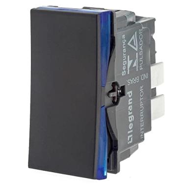 Imagem de PULSADOR 2 AMPERES 250 VOLTS BORNE AUTOMÁTICO 1M PRETA - PIAL PLUS - 611013PT