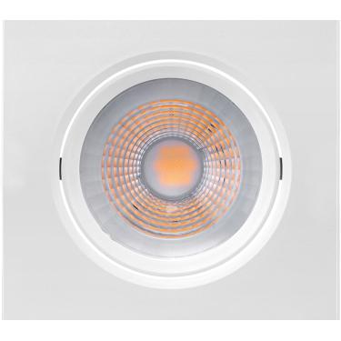 Imagem de Spot Embutir Led Downlight 7w Par 20 Quadrado - Brilia | 2700K